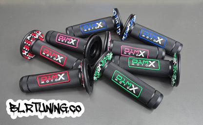 D1M MOTO X HAND GRIPS CLOSED END - FITS 7/8 BARS - FITS ELECTRIC DIRT BIKES - E-BIKES - DIRT BIKE - PIT BIKES - Howling Moto