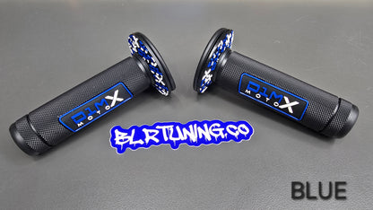 D1M MOTO X HAND GRIPS CLOSED END - FITS 7/8 BARS - FITS ELECTRIC DIRT BIKES - E-BIKES - DIRT BIKE - PIT BIKES - Howling Moto