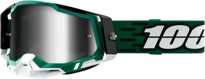 100% Racecraft 2 Goggles - Milori - Silver Mirror 50121-252-16 - Howling Moto