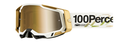 100% Racecraft 2 Goggles - Succession - True Gold Mirror 50010-00026 - Howling Moto