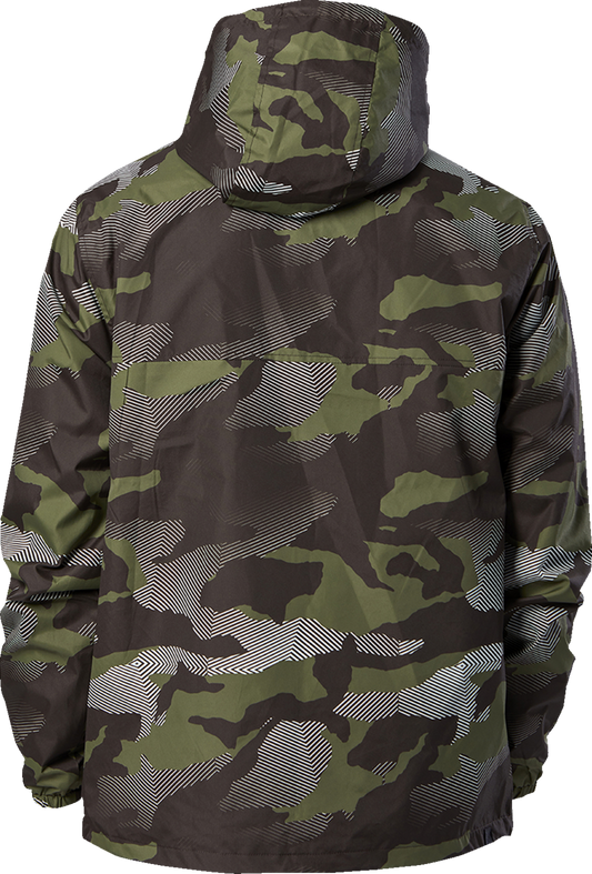 Alpinestars Treq camouflage jacket in medium, featuring a stylish camo design, durable fabric, and adjustable collar.
