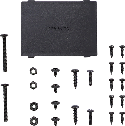 Bill's Exhausts RAM MOUNTS Tab-Lock engine holder, black metal with mounting brackets, designed for secure tablet or device attachment.