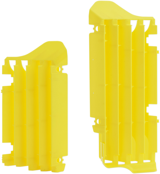 ACERBIS Radiator Louvers - Yellow - Suzuki 2691550231 - Howling Moto
