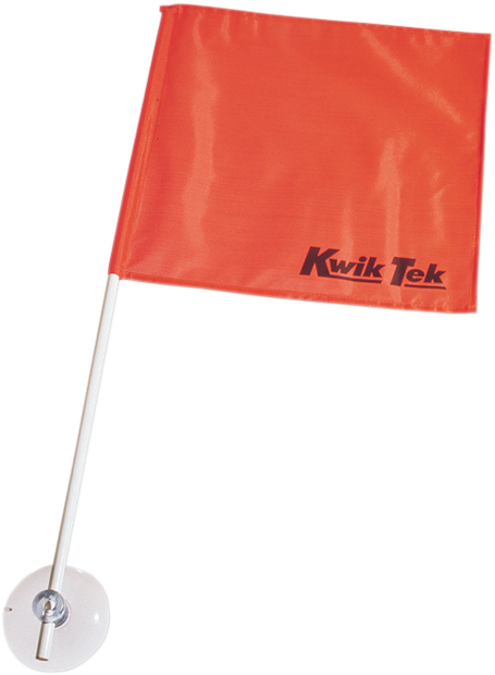 Bill's Exhausts AIRHEAD SPORTS GROUP skier down flag for water sports, featuring bright colors and clear skier warning design.