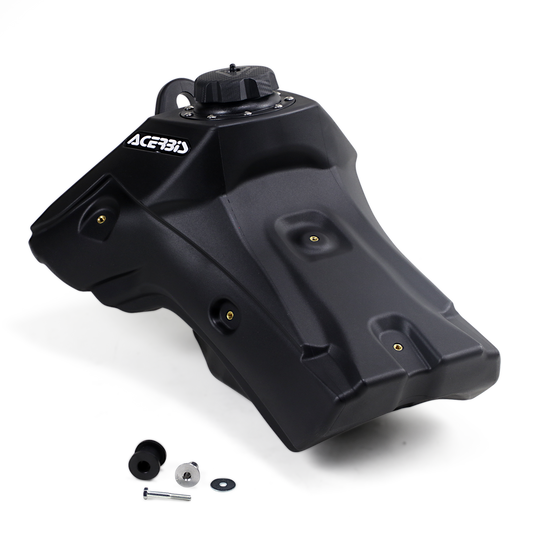 ACERBIS Gas Tank - Black - Kawasaki - 2.7 Gallon KX250/450 F /X 2021-2023 F2742620001 - Howling Moto