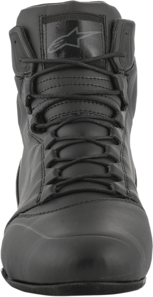 Alpinestars Centre Shoes in black, US 10.5, featuring sleek design and durable construction.