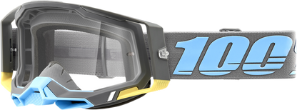 100% Racecraft 2 Goggles - Trinidad - Clear 50009-00008 - Howling Moto
