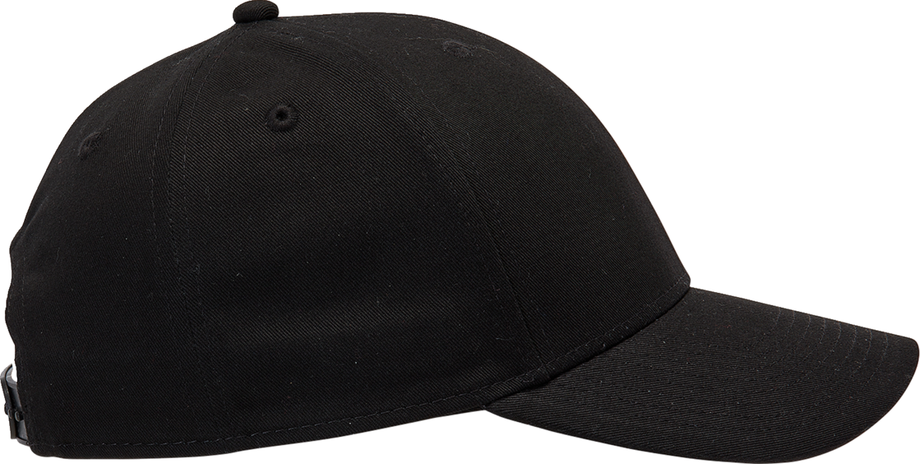 Alpinestars Corp Snap 2 hat in black and warm red, one size, featuring the Alpinestars logo on a stylish casual hat.