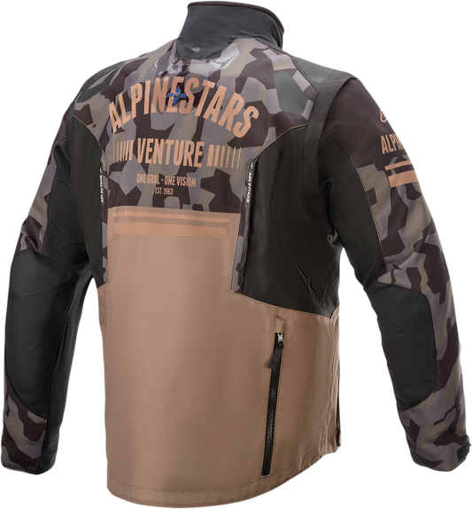 ALPINESTARS Venture Jacket - Sand Camo - 2XL 3703019-849-2X - Howling Moto