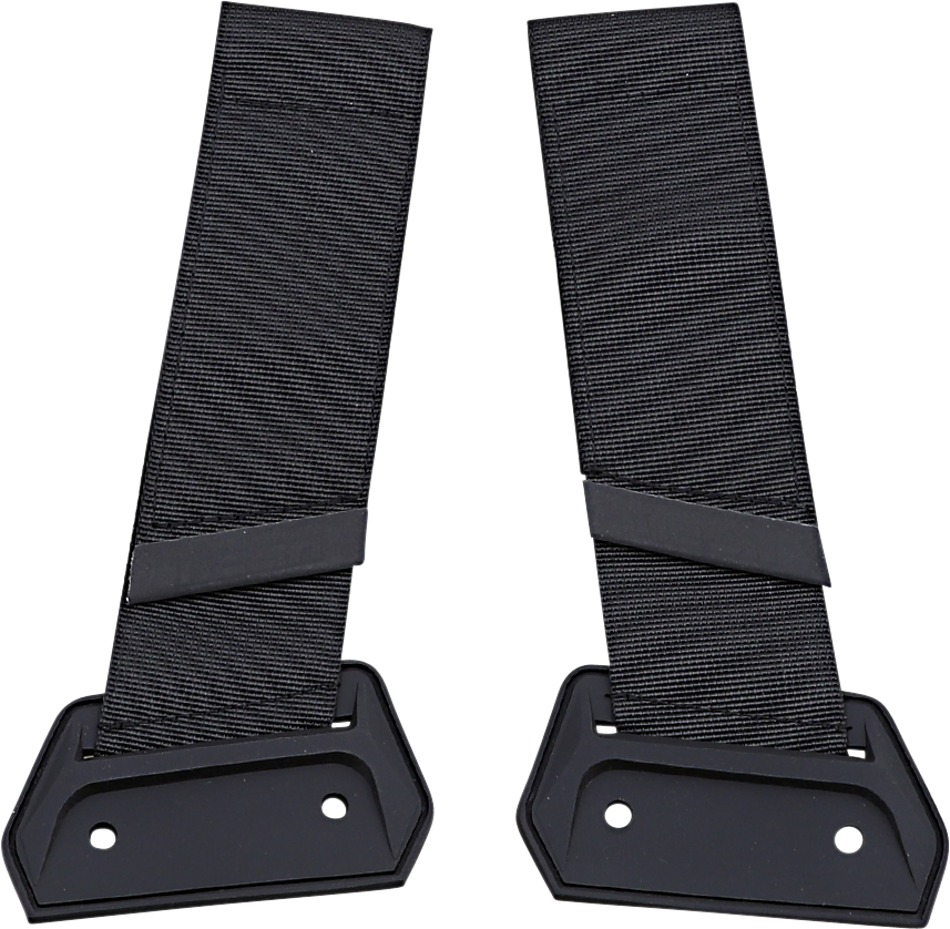 Black ICON Field Armor 3™ shoulder straps vest by Bill's Exhausts in size L/XL, featuring padded shoulder straps for protection.
