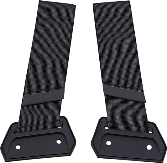 Black ICON Field Armor 3™ shoulder straps vest by Bill's Exhausts in size L/XL, featuring padded shoulder straps for protection.