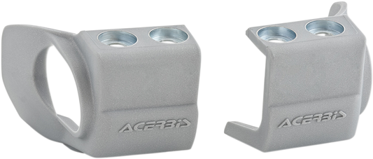 ACERBIS Shoe Protectors for Inverted Forks - Silver 2709700012 - Howling Moto