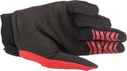 ALPINESTARS Full Bore Gloves - Bright Red/Black - Large 3563622-3031-L - Howling Moto