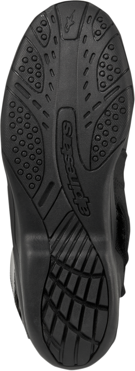 Alpinestars Web Gore-Tex motorcycle boots in black, US 14 / EU 50, featuring durable waterproof Gore-Tex material and reinforced sole.