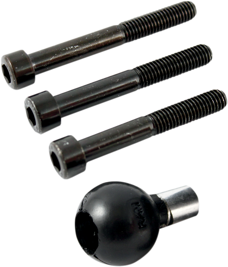 RAM MOUNTS Ball Mount - Handlebar Clamp Base - 8 mm RAM-B-367 - Howling Moto