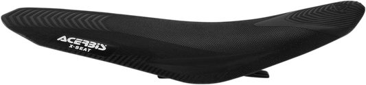 A black Acerbis X Seat body part for SX/SXF 2011-2016 motocross bikes, designed for durability and rider comfort.