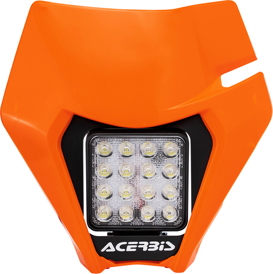 ACERBIS Headlight - VSL - Orange - KTM 2020-2023 2801985226 - Howling Moto