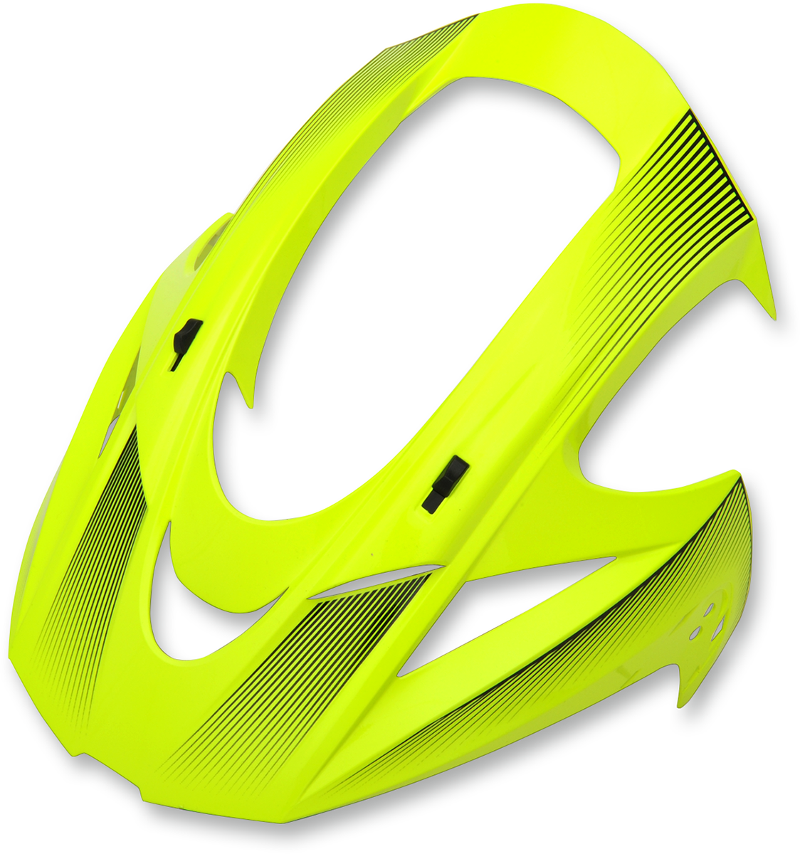 Bill's Exhausts ICON Variant™ Visor, double stack, hi-viz helmet part, designed for motorcycle helmets.
