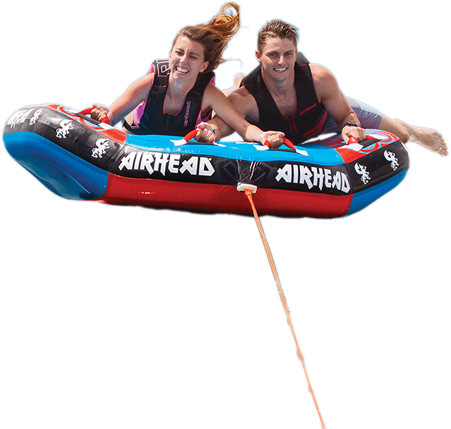 Airhead Griffin 2 water towable tube by Airhead Sports Group, designed for water fun and adventure.