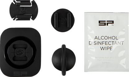 Bill's Exhausts SP CONNECT phone mount with adhesive, universal interface for secure smartphone attachment