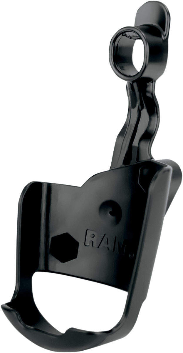 RAM MOUNTS Garmin 60 device cradle for engine, designed by Bill's Exhausts, securely holds Garmin GPS units.