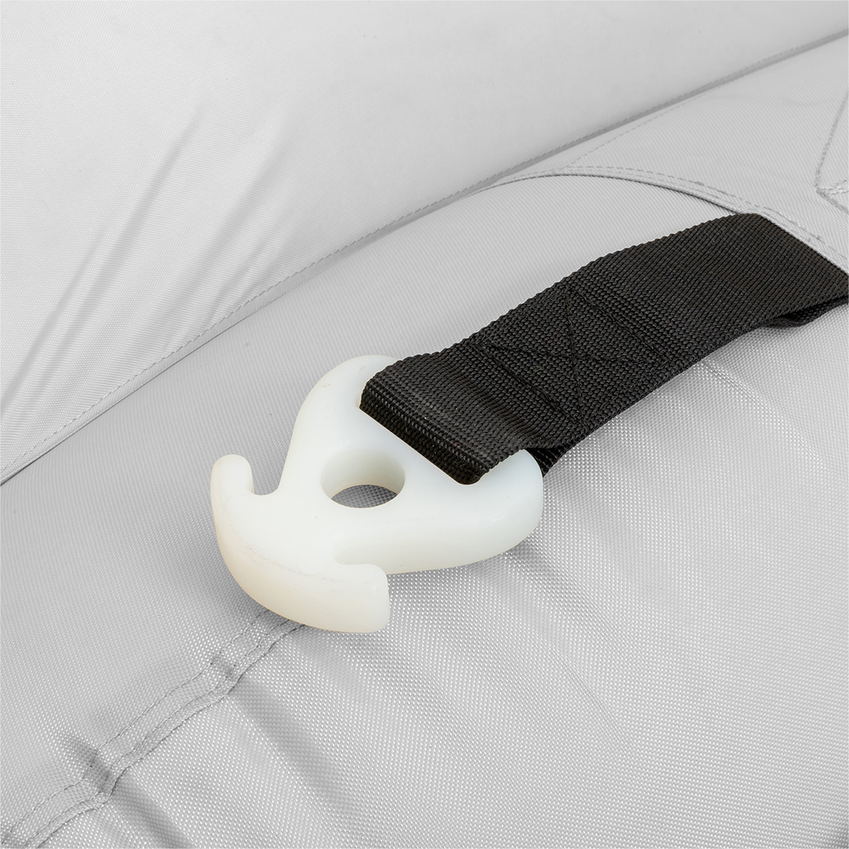 Dolphin-shaped water towable tube by Bill's Exhausts, designed for fun water sports and riding behind boats.