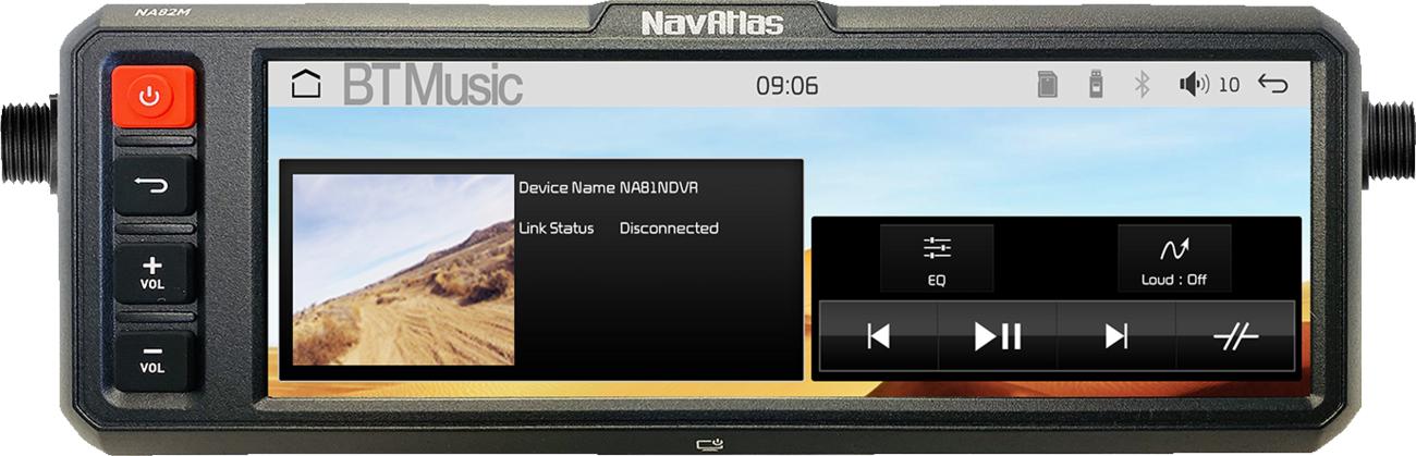 NAVATLAS Command Center - 8-1/8" NA82M - Howling Moto