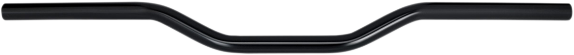 Black BILTWELL Tracker handlebar for motorcycles, featuring a sleek design, compatible with models from 2007 to 2012.