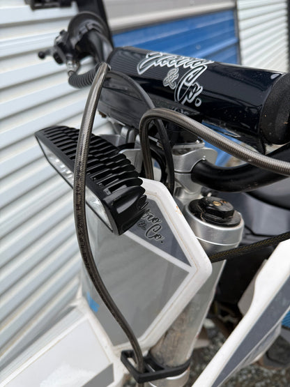 Electro & Co ETM RTR plug & play E-moto headlight kit with trail-ready lighting, featuring sleek design and bright illumination.