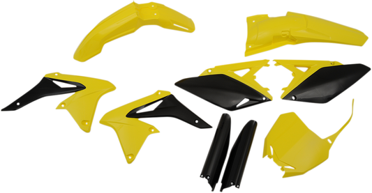 ACERBIS Full Replacement Body Kit - OEM '17 Yellow/Black 2198035569 - Howling Moto