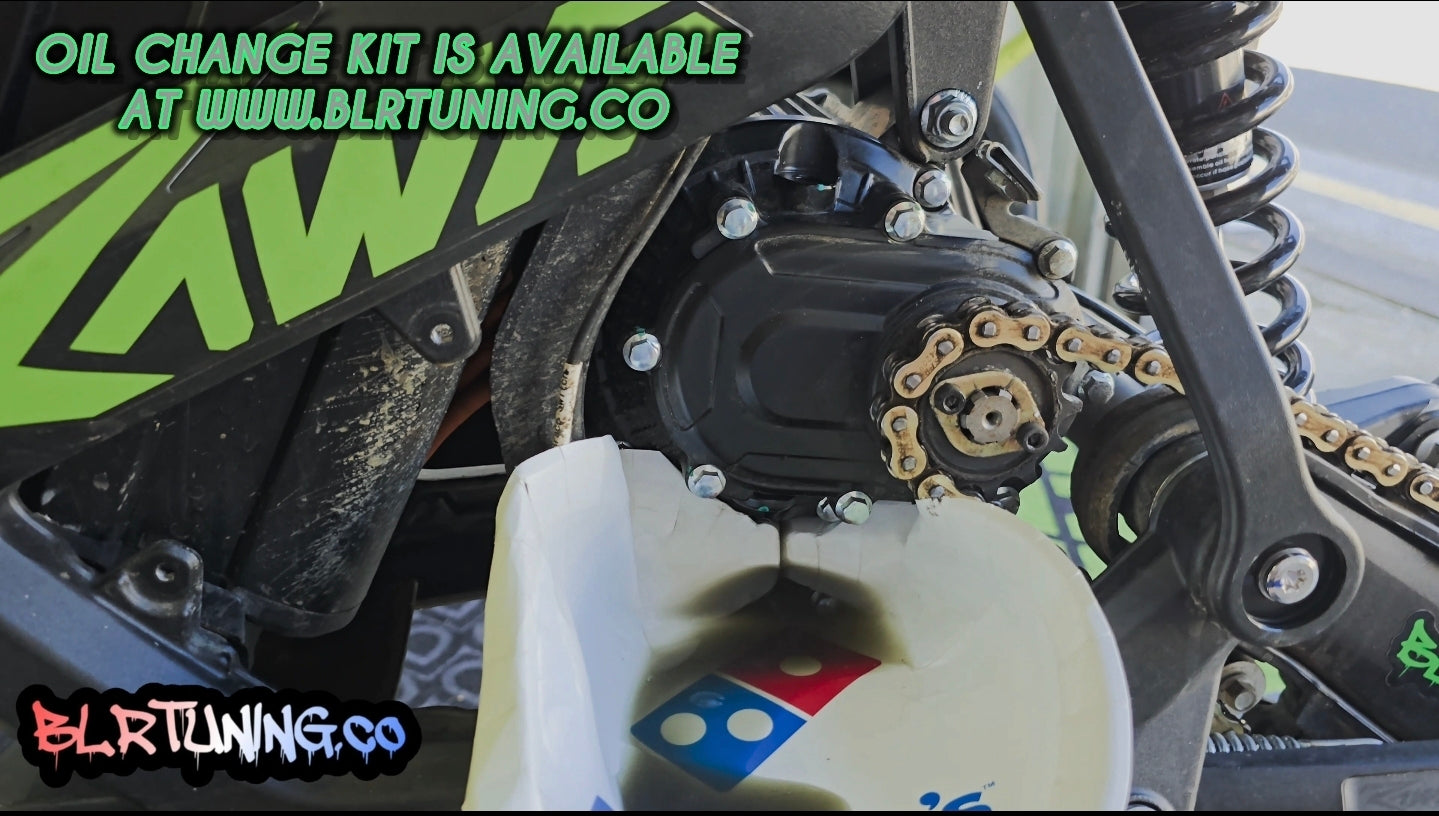 Electric Dirt Bike Gearbox Oil Change Kit – For RAWRR 72V Mantis - Mantis X - Mantis X Pro and More - Howling Moto