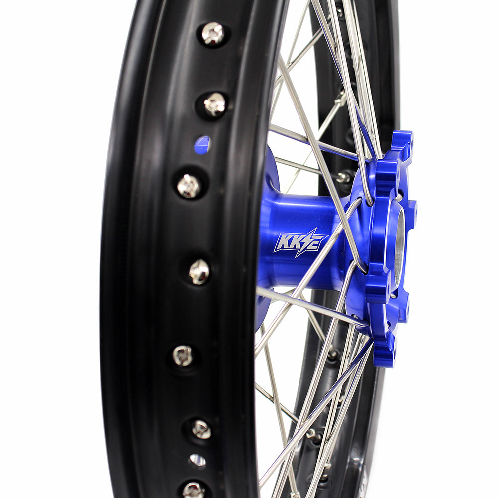 KKE 21 & 18 CUSH Drive Wheels Rims For SUZUKI DRZ400SM 2005-2024 - Howling Moto