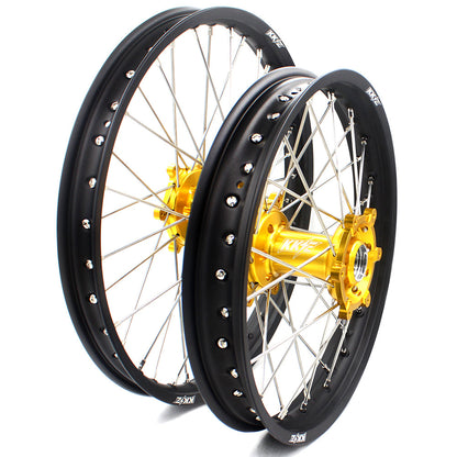 KKE 21 & 19 MX Off Road Wheels For SUZUKI RM125 2001-2007 RM250 2001-2008 - Howling Moto