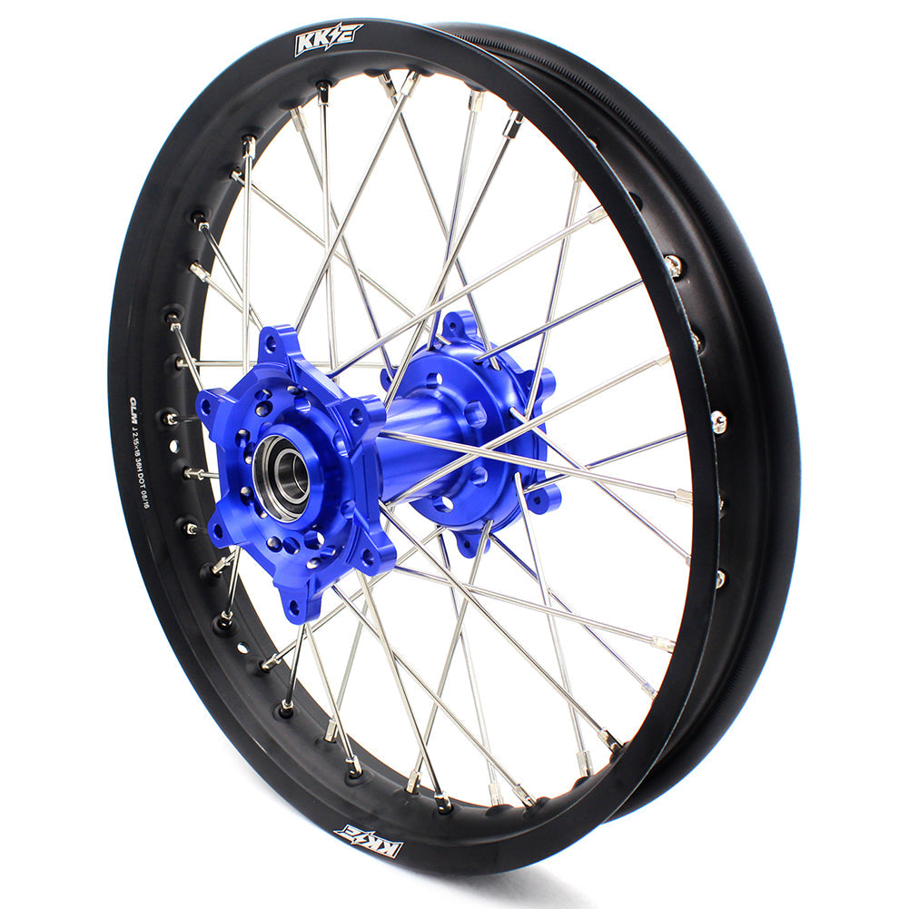 KKE 21/18 Dirtbike Spoke Alloy Wheels For SUZUKI DRZ400 DRZ400E DRZ400S - Howling Moto