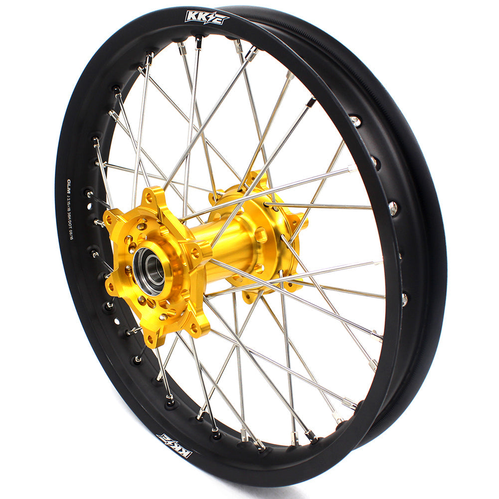 KKE 21/19 MX Off Road Wheels For SUZUKI RM125 RM250 1996 1997 1998 1999 2000