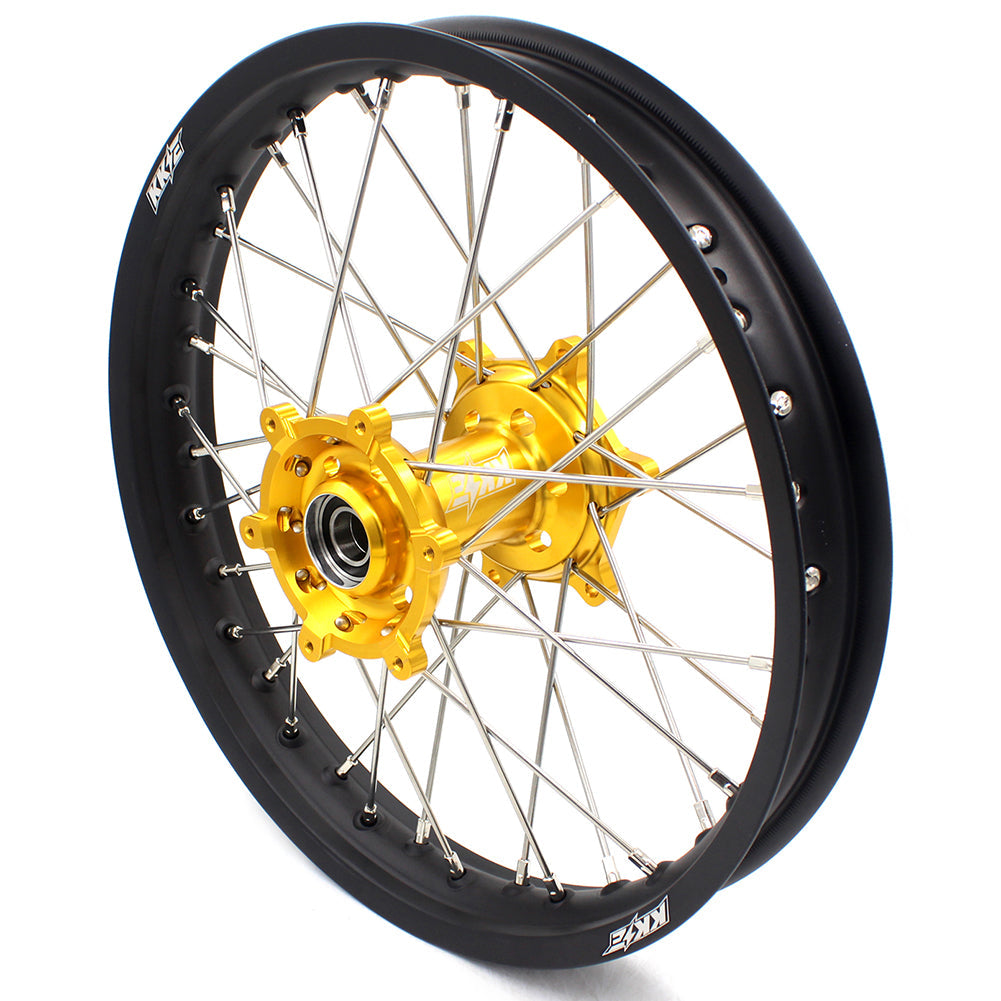 KKE 21/19 MX Off Road Wheels For SUZUKI RM125 RM250 1996 1997 1998 1999 2000