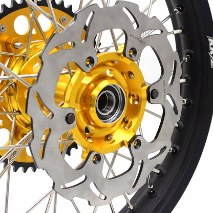 KKE 21" 18" Enduro Spoked Wheels Rims For SUZUKI DRZ400 DRZ400E DRZ400S