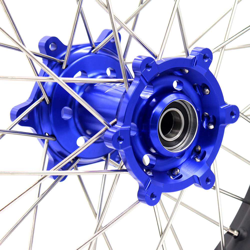 KKE 21/18 Dirtbike Spoke Alloy Wheels For SUZUKI DRZ400 DRZ400E DRZ400S - Howling Moto