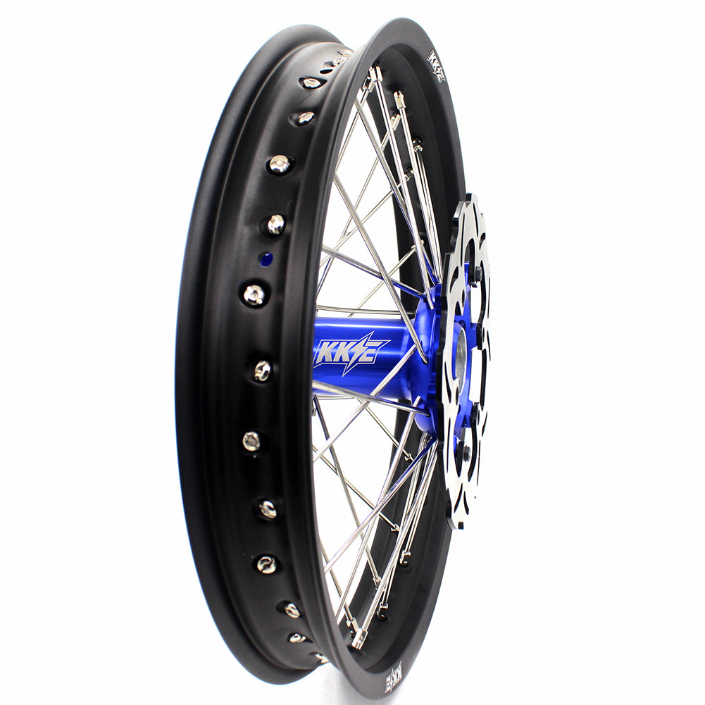 KKE 21/18 Dirtbike Spoke Alloy Wheels For SUZUKI DRZ400 DRZ400E DRZ400S - Howling Moto