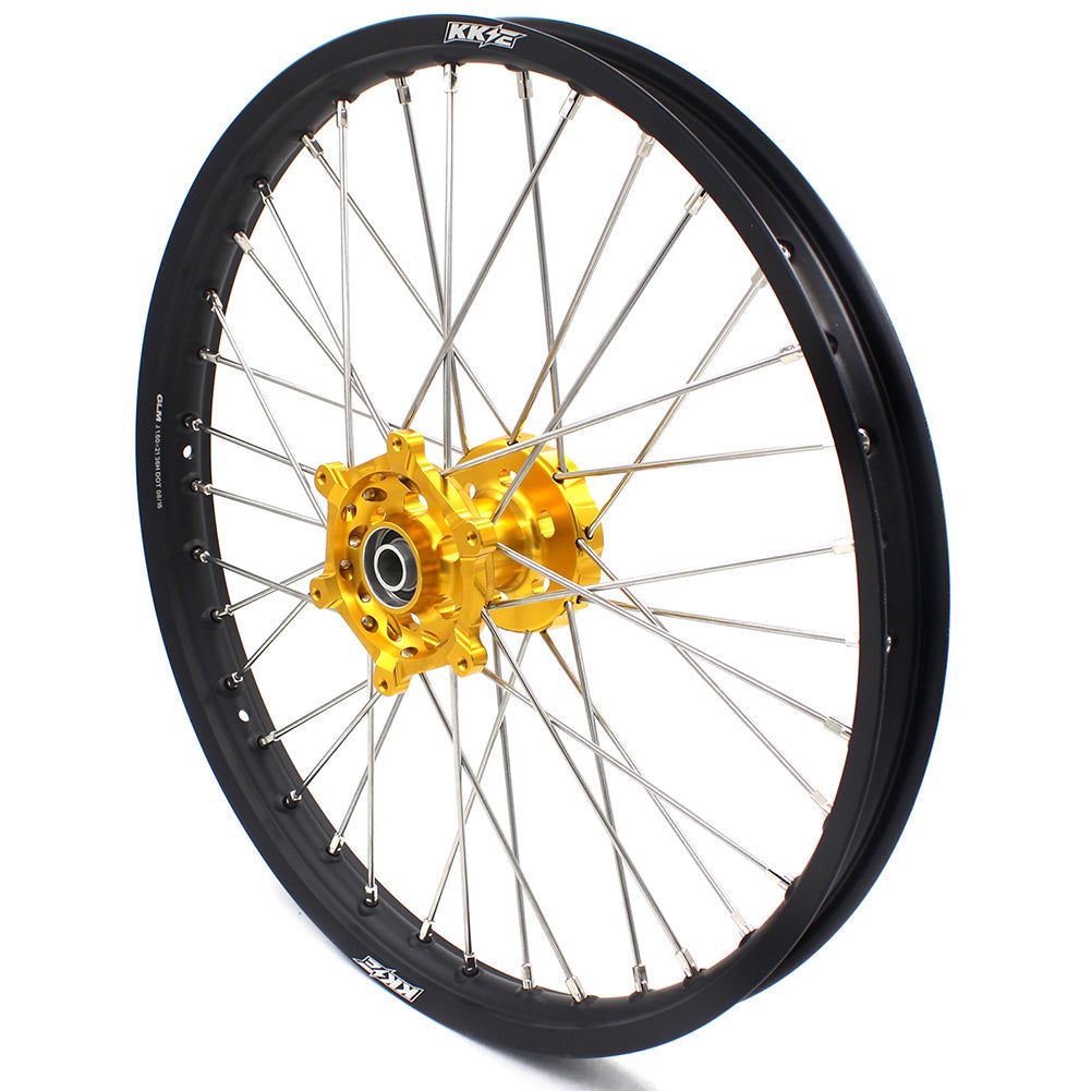 KKE 21/19 MX Off Road Wheels For SUZUKI RM125 RM250 1996 1997 1998 1999 2000