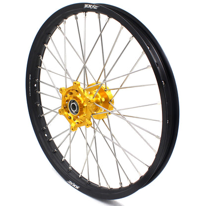 KKE 21/19 MX Off Road Wheels For SUZUKI RM125 RM250 1996 1997 1998 1999 2000