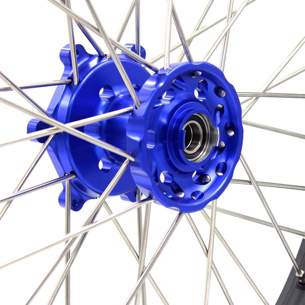 KKE 21/18 Dirtbike Spoke Alloy Wheels For SUZUKI DRZ400 DRZ400E DRZ400S - Howling Moto