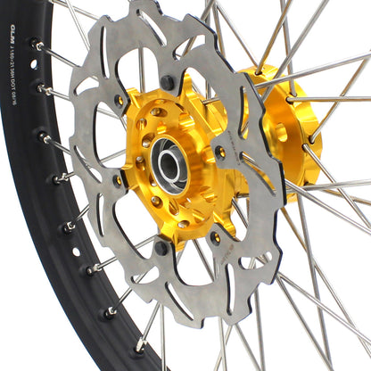 KKE 21" 18" Enduro Spoked Wheels Rims For SUZUKI DRZ400 DRZ400E DRZ400S