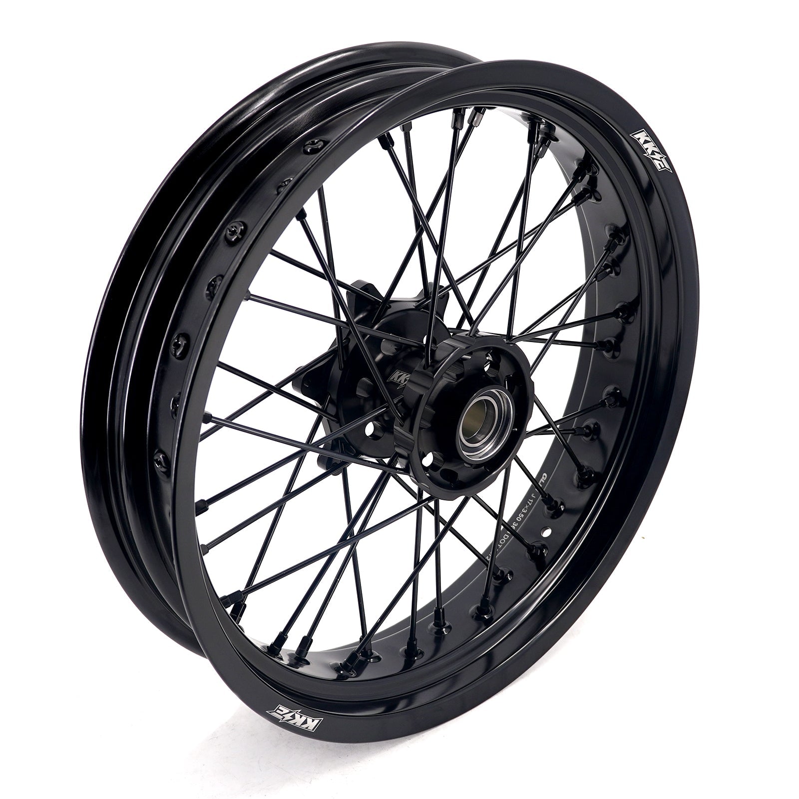 KKE 17Inch Supermoto Rims For KTM SX SX-F XC-F XC EXC EXC-F 2003-2025 Black - Howling Moto