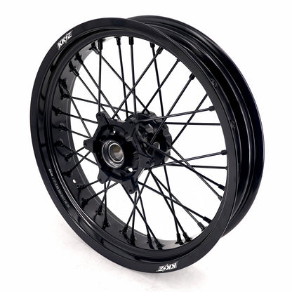 KKE 3.5*17'' & 4.25*17'' Supermoto Wheels Rims Fit STARK VARG MX EX Electric Dirt Bike All Black