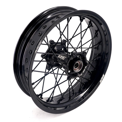 KKE 3.5*17'' & 4.25*17'' Supermoto Wheels Rims Fit STARK VARG MX EX Electric Dirt Bike All Black