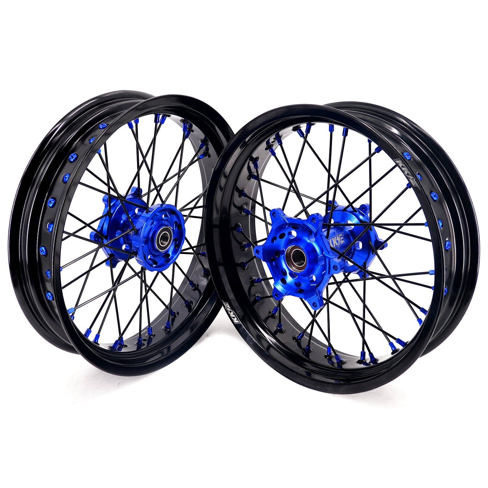 KKE 3.5/4.25*17" Supermoto Wheels Rims For YAMAHA WR250F 2001-2019 WR450F 2003-2018 - Howling Moto