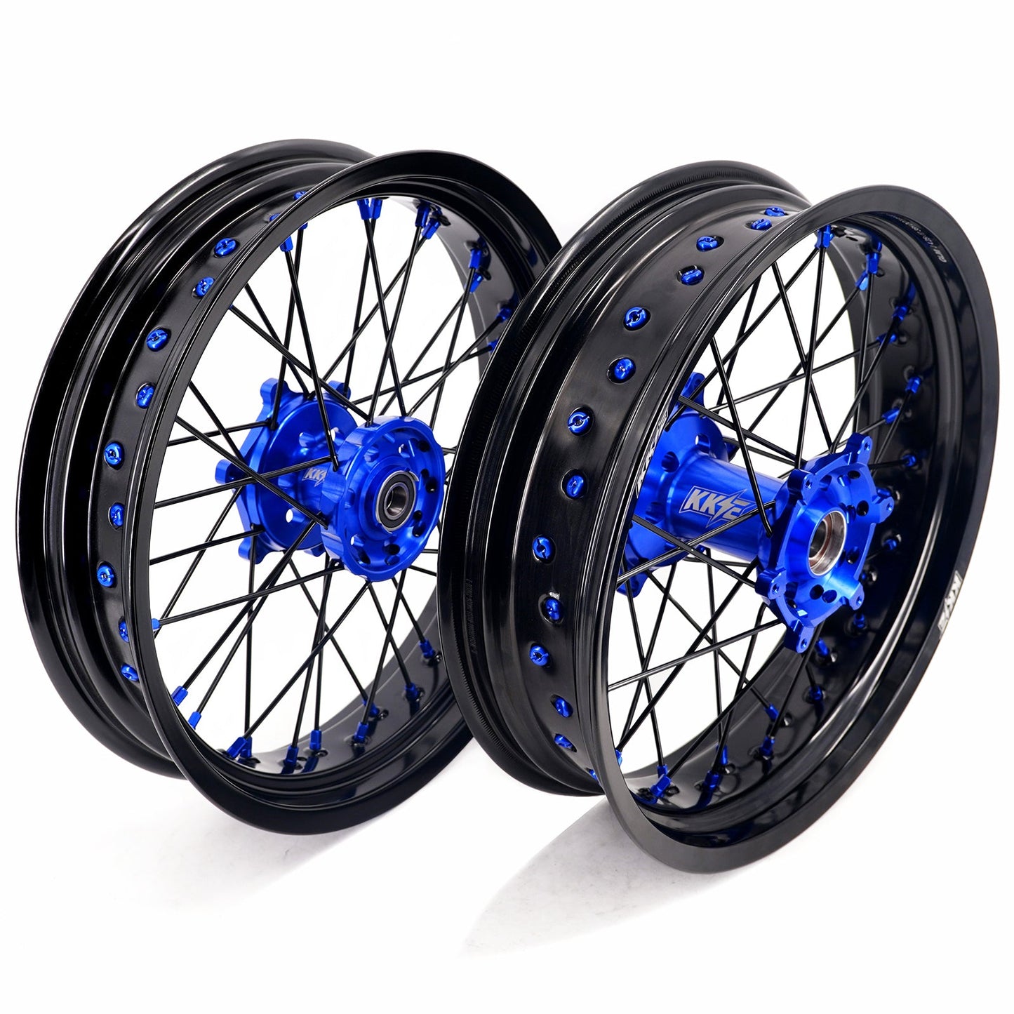 KKE 3.5/4.25*17" Supermoto Wheels Rims For YAMAHA WR250F 2001-2019 WR450F 2003-2018 - Howling Moto