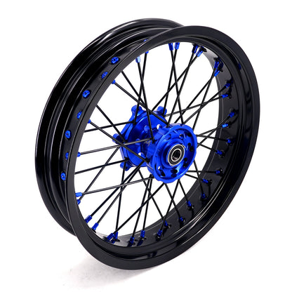 KKE 3.5/4.25*17" Supermoto Wheels Rims For YAMAHA WR250F 2001-2019 WR450F 2003-2018 - Howling Moto