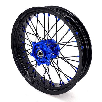 KKE 3.5/4.25*17" Supermoto Wheels Rims For YAMAHA WR250F 2001-2019 WR450F 2003-2018 - Howling Moto